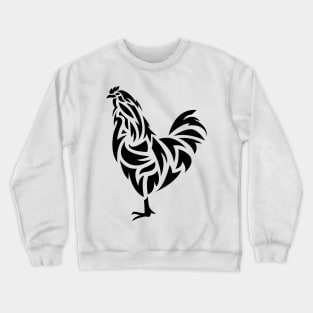 Rooster Tattoo Crewneck Sweatshirt